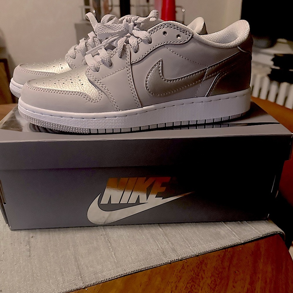Nike Air Jordan 1 Retro Low OG silver